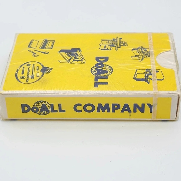 DOALL Sawing Company Promotional Vintage Collectible Playing Cards RARE Sealed - Picture 5 of 9